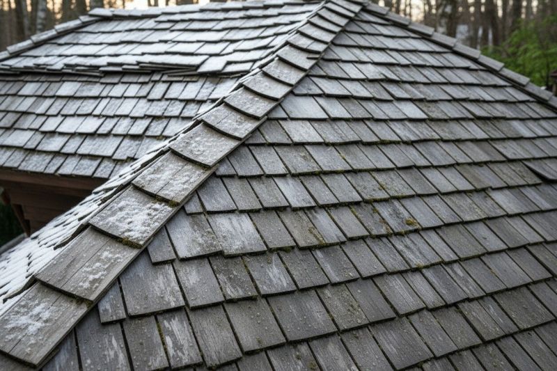 Wood Shake Roof Replacement